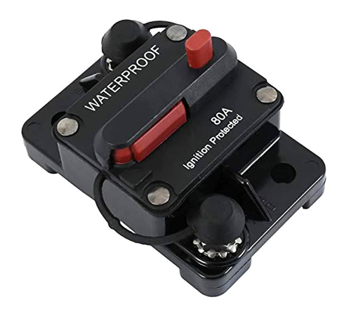 Предохранитель автоматический влагозащиненный, 80А (10267360)